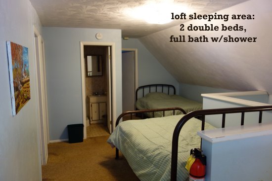 loft sleeping area